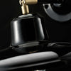 Applique-Industrial-Minimal-Nordico-B&W-Metallo-Smaltato-Nero-1-Luce-E14