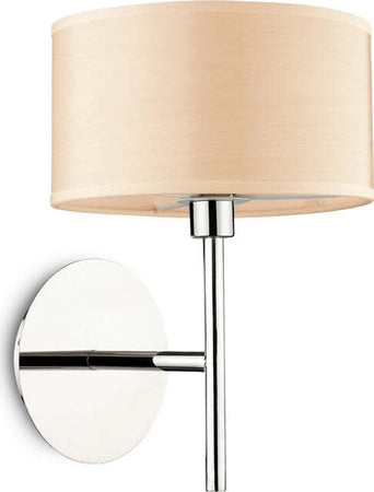 Applique-Industrial-Minimal-Woody-Metallo-Marrone-Legno-Marrone-1-Luce-3W-3000K