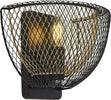 Applique-Industrial-Nordico-Favo-Acciaio-Nero-Oro-1-Luce-E14