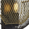 Applique-Industrial-Nordico-Favo-Acciaio-Nero-Oro-1-Luce-E14
