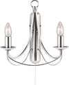 Applique-Industrial-Nordico-Maypole-Acciaio-Argento-2-Luci-E14
