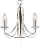 Applique-Industrial-Nordico-Maypole-Acciaio-Argento-2-Luci-E14