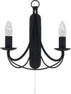 Applique-Industrial-Nordico-Maypole-Acciaio-Nero-2-Luci-E14