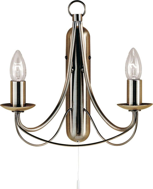 Applique-Industrial-Nordico-Maypole-Acciaio-Ottone-2-Luci-E14