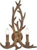 Applique-Industrial-Nordico-Stag-Policarbonato-Marrone-2-Luci-E14