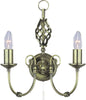 Applique-Industrial-Nordico-Zanzibar-Acciaio-Ottone-2-Luci-E14