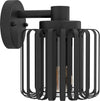 Applique-Industrial-Selinus-Da-Esterno-1-Luce-Acciaio-Nero