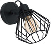 Applique-Industrial-Tabillano-1-Luce-Acciaio-Nero