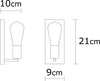 Applique Karain N-1355 Illuminazione/Illuminazione per interni/Illuminazioni per pareti/Applique Scontolo.net - Potenza, Commerciovirtuoso.it
