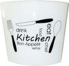 Applique Kitchen Novecento Porta Lampada a Parete Da Cucina Bianco Applique in Vetro 37x37 x10 Cm Illuminazione/Illuminazione per interni/Illuminazioni per pareti/Applique Ideart - Valdilana, Commerciovirtuoso.it