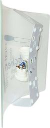 Applique Kitchen Novecento Porta Lampada a Parete Da Cucina Bianco Applique in Vetro 37x37 x10 Cm Illuminazione/Illuminazione per interni/Illuminazioni per pareti/Applique Ideart - Valdilana, Commerciovirtuoso.it
