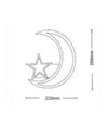 Applique Lampada Stella E Luna A Led Moderna 11w Tre Colorazione Di Luce E47-3c