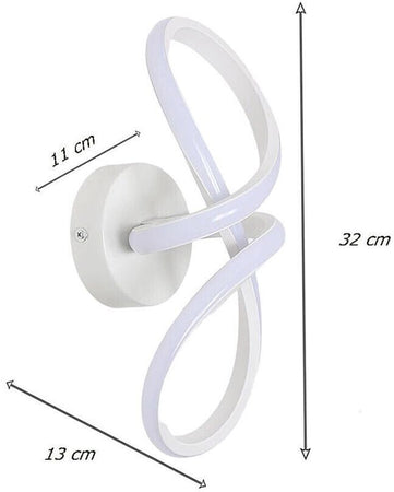 Applique Led 13 W Da Parete O Soffitto 3 Tonalità Di Luce Bianca Calda Naturale Universo
