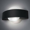 Applique Led 8 Watt A Parete Lampada Luce Bianca Doppia Emissione E17-nf Universo