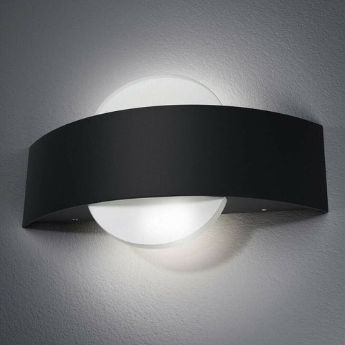 Applique Led 8 Watt A Parete Lampada Luce Bianca Doppia Emissione E17-nf Universo