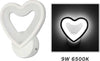 Applique Led A Cuore 6w Lampada A Parete Lumetto Luce Fredda Calda Naturale E28 Illuminazione/Illuminazione per interni/Illuminazioni per pareti/Applique Trade Shop italia - Napoli, Commerciovirtuoso.it