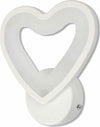 Applique Led A Cuore 6w Lampada A Parete Lumetto Luce Fredda Calda Naturale E28 Illuminazione/Illuminazione per interni/Illuminazioni per pareti/Applique Trade Shop italia - Napoli, Commerciovirtuoso.it