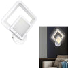 Applique Led A Forma Di Rombo In Vetro Lampada 12 W Da Parete Luce Calda 3000k Universo