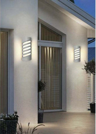 Applique Led A Parete 12 W Per Esterno Luce 3000k 6500k 4000k Grigio Ip65 Es56 Illuminazione/Illuminazione per esterni/Lampade da parete Trade Shop italia - Napoli, Commerciovirtuoso.it
