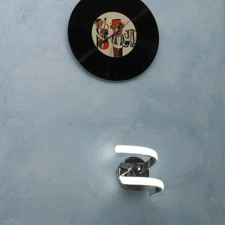Applique Led A Parete 9watt Curva Spirale Luce Fredda Naturale Calda E58 Argento Casa, arredamento e bricolage > Illuminazione da interno > Applique per interno Trade Shop italia - Napoli, Commerciovirtuoso.it