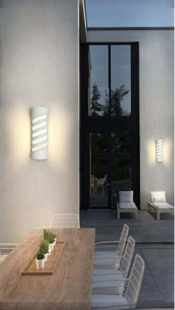 Applique-Led-A-Parete-Bianco-12-W-Per-Esterno-Luce-3000k-6500k-4000k-Ip65-Es56