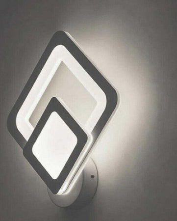 Applique Led A Rombo 12 W Parete Lumetto Abat Jour Luce 6500k 3000k 4000k E82-b Illuminazione/Illuminazione per interni/Illuminazioni per pareti/Applique Trade Shop italia - Napoli, Commerciovirtuoso.it