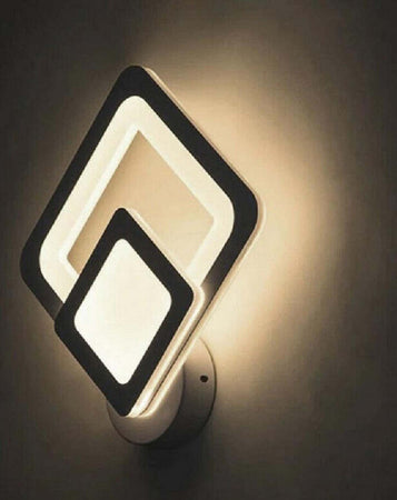Applique Led A Rombo 12 W Parete Lumetto Abat Jour Luce 6500k 3000k 4000k E82-b Illuminazione/Illuminazione per interni/Illuminazioni per pareti/Applique Trade Shop italia - Napoli, Commerciovirtuoso.it