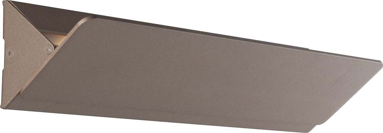 Applique Led Aileron Bronzo 10W 700Lm 4000K 35X8X5,5Cm Illuminazione/Illuminazione per interni/Illuminazioni per pareti/Applique Led Mall Home - Napoli, Commerciovirtuoso.it