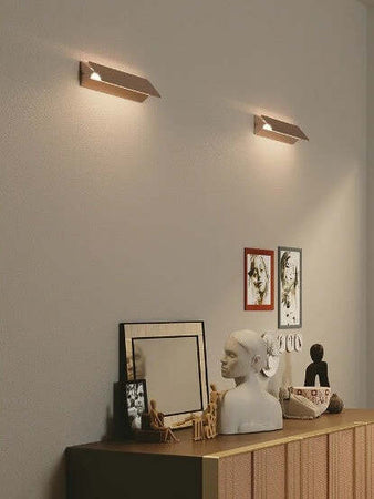 Applique-Led-Aileron-Bronzo-10W-700Lm-4000K-35X8X5,5Cm