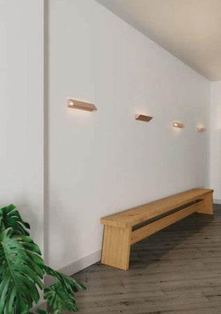 Applique-Led-Aileron-Bronzo-10W-700Lm-4000K-35X8X5,5Cm