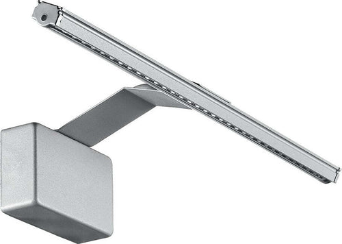 Applique Led Alcor Silver 5W 500Lm 3000K 30,5X15X10Cm Illuminazione/Illuminazione per interni/Illuminazioni per pareti/Applique Led Mall Home - Napoli, Commerciovirtuoso.it