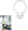 Applique Led Anello In Vetro A Parete Luce Naturale 4000k Lampada Interno 9w Universo