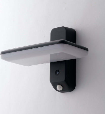 Applique Led Argo Antracite 1,8W 130Lm 4000K Ip54 Con Sensore E Pannello Solare 25X20X17,8Cm Illuminazione/Illuminazione per interni/Illuminazioni per pareti/Applique Led Mall Home - Napoli, Commerciovirtuoso.it