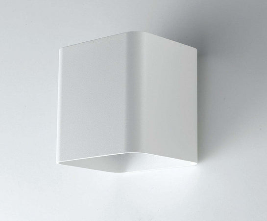 Applique Led Biome Bianco 7W 540Lm 4000K Ip54 11X11X9,5Cm Illuminazione/Illuminazione per interni/Illuminazioni per pareti/Applique Led Mall Home - Napoli, Commerciovirtuoso.it