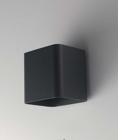 Applique Led Biome Nero 7W 540Lm 4000K Ip54 11X11X9,5Cm Illuminazione/Illuminazione per interni/Illuminazioni per pareti/Applique Led Mall Home - Napoli, Commerciovirtuoso.it