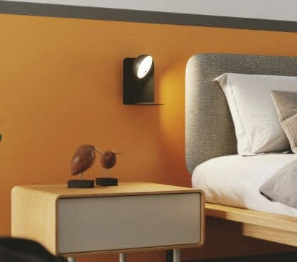 Applique-Led-Boing-Nero-Usb-5W-300Lm-4000K-14X19X10Cm