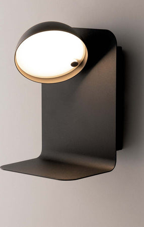 Applique Led Boing Nero Usb 5W 300Lm 4000K 14X19X10Cm Illuminazione/Illuminazione per esterni/Lampade da parete Led Mall Home - Napoli, Commerciovirtuoso.it