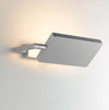 Applique Led Book Grigio 17W 1300Lm 3200K 22,5X10-15Cm Illuminazione/Illuminazione per interni/Illuminazioni per pareti/Applique Led Mall Home - Napoli, Commerciovirtuoso.it