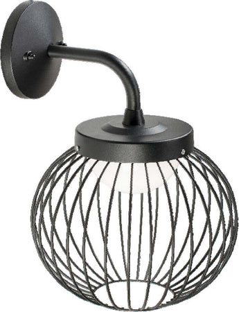 APPLIQUE-LED-'CAGE'-nero-Sovil