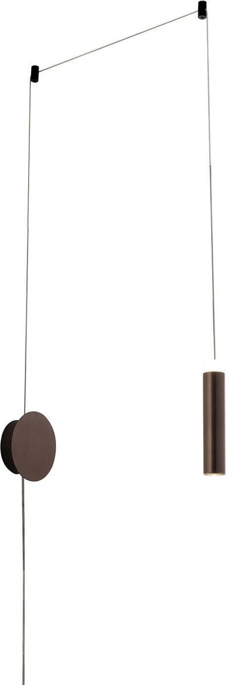 Applique Led Candle Bronzo 7W 450Lm 4000K 4X20X400X200Cm Illuminazione/Illuminazione per interni/Illuminazioni per pareti/Applique Led Mall Home - Napoli, Commerciovirtuoso.it