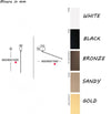 Applique-led-Cattaneo-LUCILLA-905-100-PA-1-3000K-lampada-parete-moderna-orientabile-modulo-led-integrato-dimmerabile