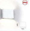 Applique-Led-Cob-10w-Quadrata-Bianca-Slim-Up-&-Down-Luce-Fredda-Naturale-Xc-9047
