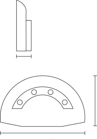 Applique Led Cob Stondata Bianca 4 W Design Elegante Luce Fredda 6500k Xc-9305 Articoli da Giardino > Illuminazione da esterno > Applique da esterno Trade Shop italia - Napoli, Commerciovirtuoso.it