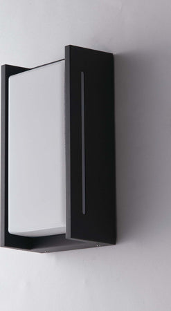 Applique Led Compact Antracite 18W 1200Lm 4000K Ip54 24X13X8Cm Illuminazione/Illuminazione per interni/Illuminazioni per pareti/Applique Led Mall Home - Napoli, Commerciovirtuoso.it