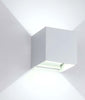 Applique Led Cubo Bianco Lampada Da Parete 5w 750lmn Luce Regolabile Updown Ip65 Illuminazione/Illuminazione per interni/Illuminazioni per pareti/Applique Trade Shop italia - Napoli, Commerciovirtuoso.it