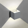 Applique Led Cubo Grigio Lampada Da Parete 5w 750lmn Luce Regolabile Updown Ip65 Applique per interno Trade Shop italia - Napoli, Commerciovirtuoso.it