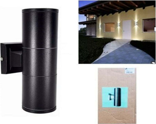 Applique Led Da Esterno Faretto Doppia Illuminazione Giardino Parete Nera Articoli da Giardino > Illuminazione da esterno > Applique da esterno Trade Shop italia - Napoli, Commerciovirtuoso.it
