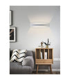 Applique Led Da Muro 12w Up & Down In Alluminio Bianco 3 Temperature Luce E59-b3c