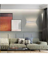 Applique Led Da Muro 12w Up & Down In Alluminio Bianco 3 Temperature Luce E59-b3c