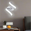 Applique Led Da Muro 9 Watt Curva Spirale Luce Naturale Fredda Calda E58 Bianca Casa, arredamento e bricolage > Illuminazione da interno > Applique per interno Trade Shop italia - Napoli, Commerciovirtuoso.it